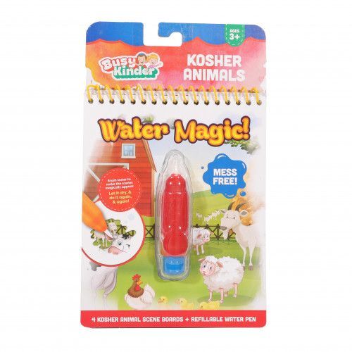 Water Magic Painting - Kosher Animals