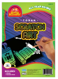 Torah Scratch Art