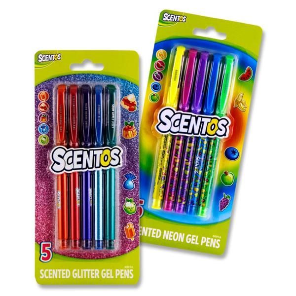 5 Scented Gel Pens