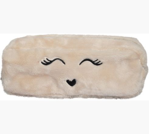 Pencil case rectangle Fourrure 4 col