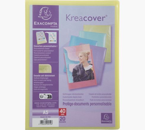 Display bk A5 20pock. KREACOV PASTEL