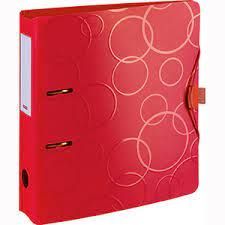 Lever Arch File PP 7cm red