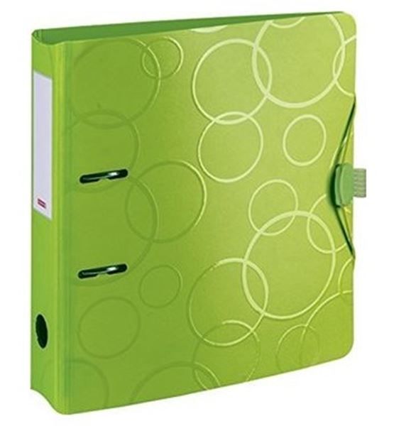 Lever Arch File PP 7cm kiwi