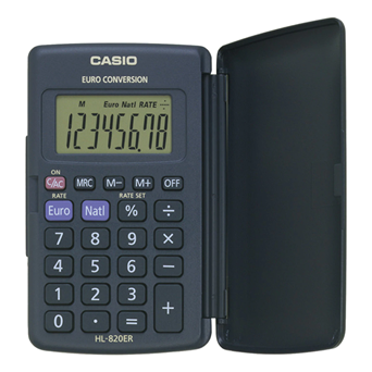CASIO HL820VER Handheld Calculator