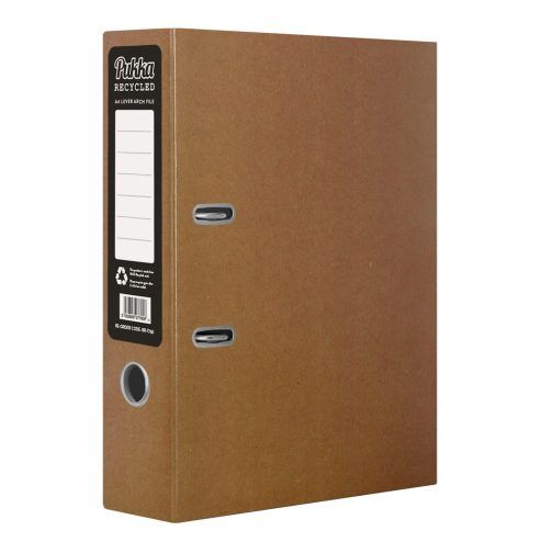 Recycled Lever Arch A4 - Kraft