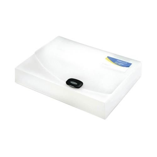 Rapesco (A4) 60mm Wallet Box File Clear