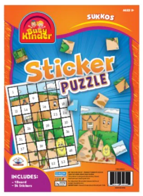Busy Kinder Sukkos Stcker Puzzle