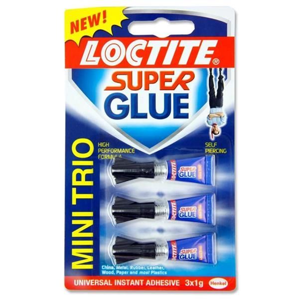 Loctite 3x1g Mini Trio Superglue