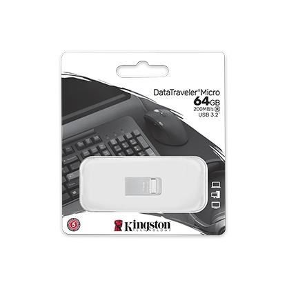 Kingston 64GB DataTraveler Micro USB Fla