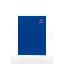 5 Star 2023 A5 Week To View diary Blue
