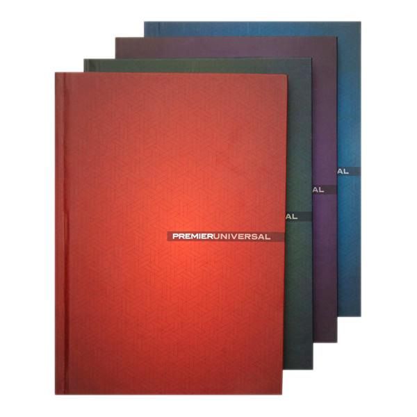 A5 160pg Hardcover Notebook - 4 Asst.