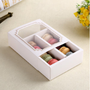 Macaron box with window - Double box