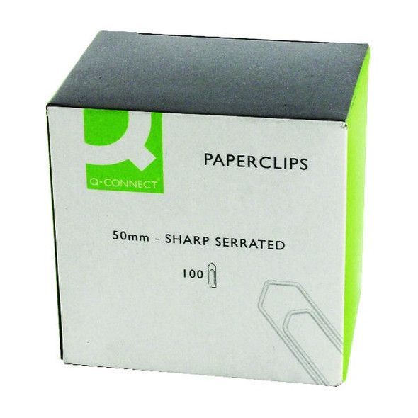 PAPER CLIPS SHARP 26MM (100 PACK)