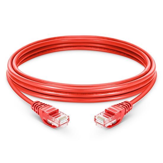 7m Red Snagless Cat5e Patch Cable
