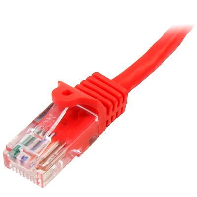 10m Orange Snagless Cat5e Patch Cable