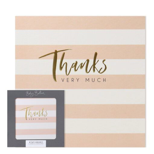 Thanks pack 5 Cards & 5 Env PKE34