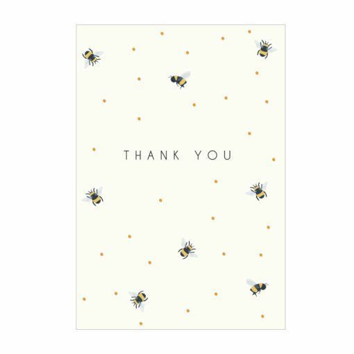 Thank you Bees Stationery Pack 8