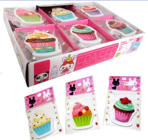 ERASER CUPCAKE
