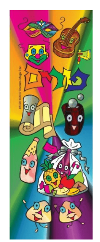 8120 Purim Die-cut Stickers