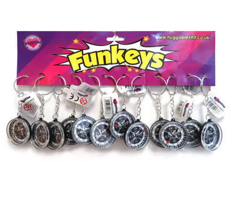 KEYRING COMPASS