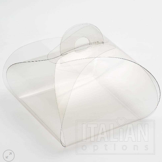 Transparent SMALL Tortina 55x55x50mm