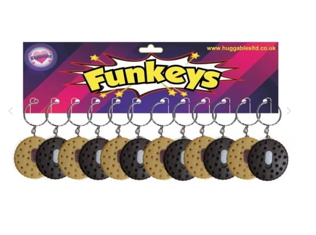 KEYRING BISCUIT LIGHT UP