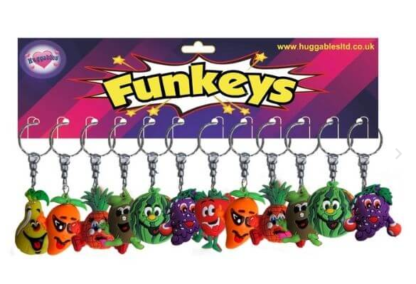 Keyring – Fruit 3D PVC
