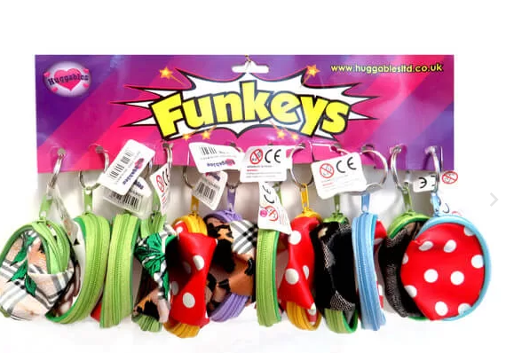 KEYRING PURSE ASSORTED COLOUR