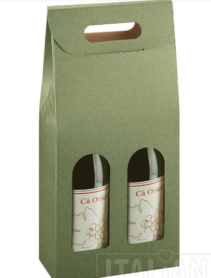 Green Linea 2 Bottle (With Windows) 180x