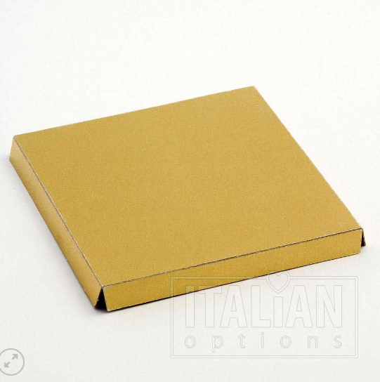 Box Platform Gold 100x100x10mm