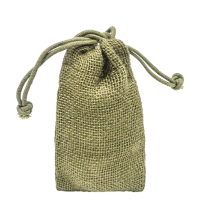 Jute Pouch with Cotton Handles POJ