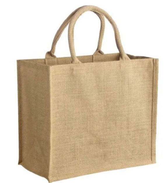 NATURAL JUTCO LOOP BAG 20x26