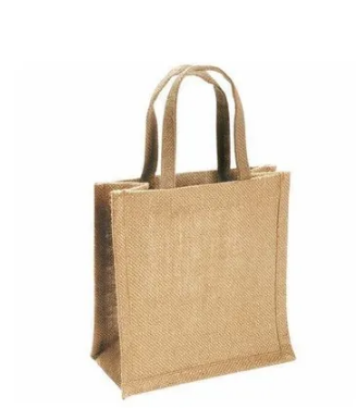 NATURAL CANVAS LOOP BAG 20x22