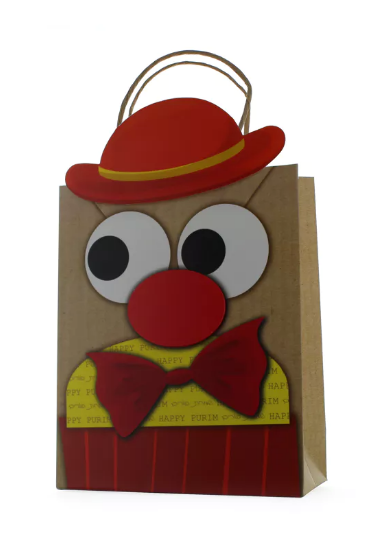 Luxury 3D Purim Paper Bag GB-2404
