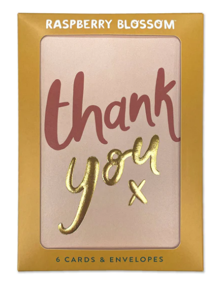 Thank You x luxury Thank you card set