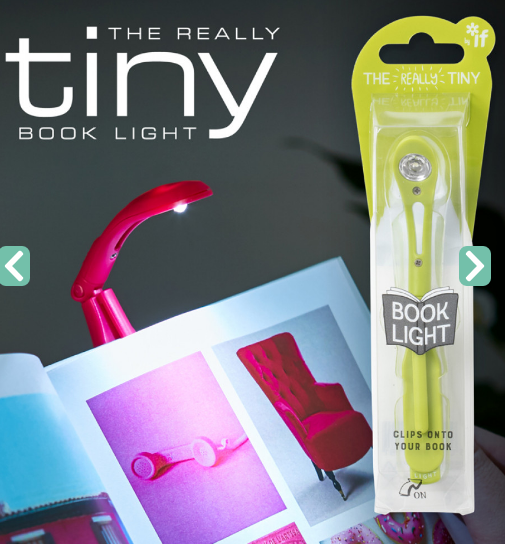 THE REALLY TINY BOOK LIGHT
