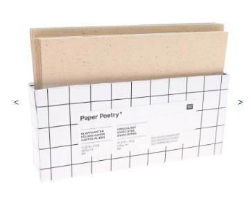 Card set B6, cappuccino, 10