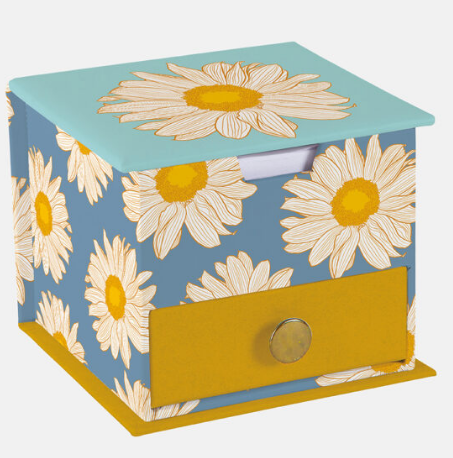 Memo Cube - Hazy Daisies