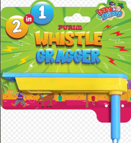 2 in 1 Whistle Gragger Plastic