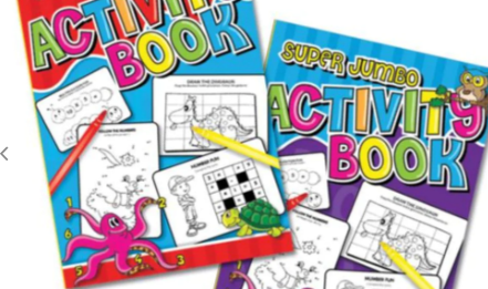 Orion - Jumbo Actvity Book 144 Pages