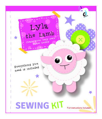 LYLA THE LAMB FELT SEWING KIT