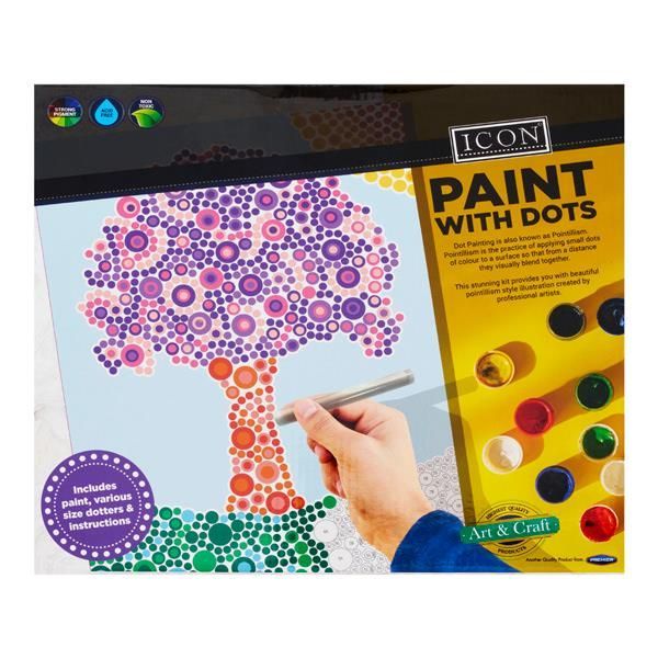 Icon Paint With Dots - Scene