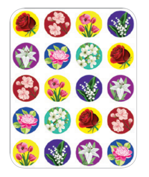 STICKER PACK 6 SHEETS ST374