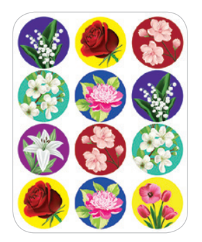 PACK OF STICKERS 7269