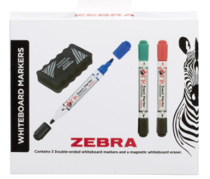 DOUBLE ENDED DRYWIPE + Eraser