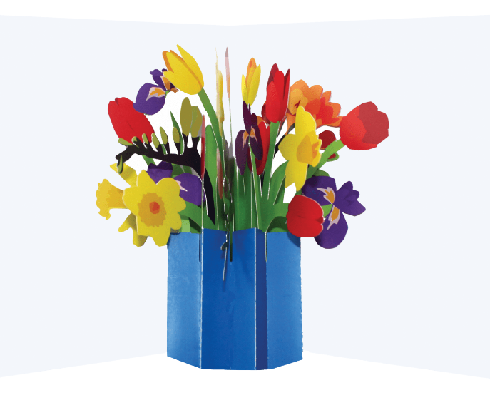 POPUP CARD Bouquets 4