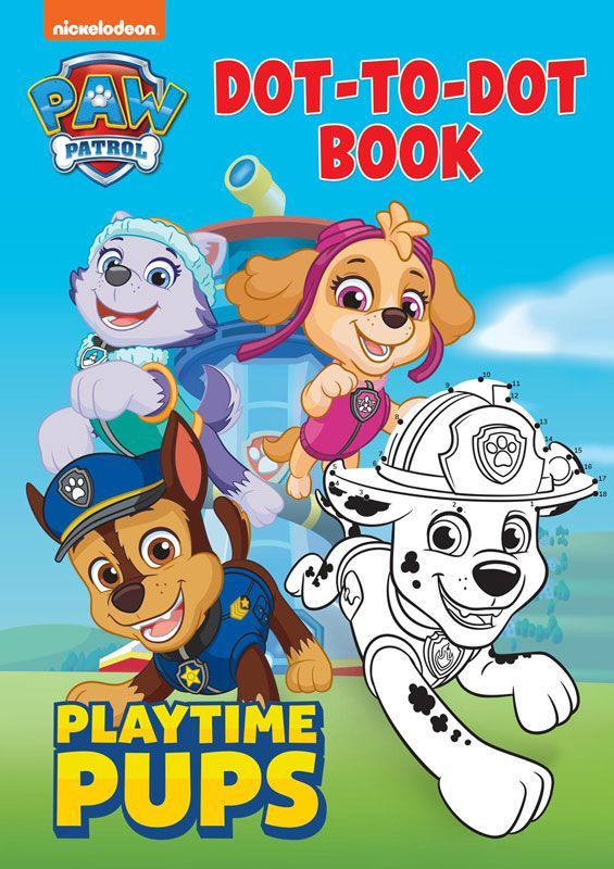 PAW PATROL DOT TO DOT BOOK
