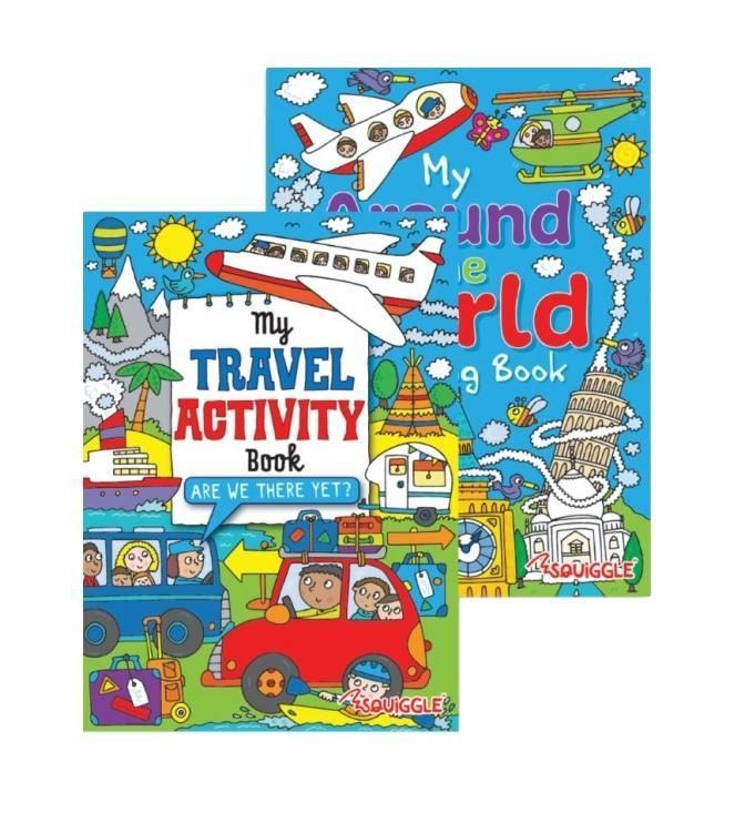 MY TRAVEL COLOURING & ACTIVITY BOOK