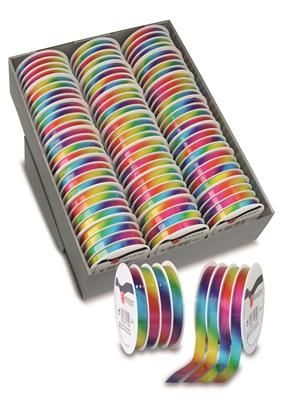 RAINBOW CURLING RIBBON 10mm