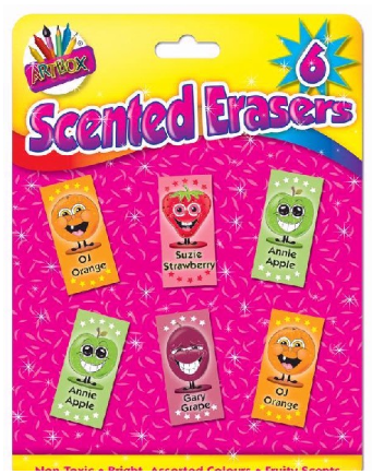 SCENTED ERASERS